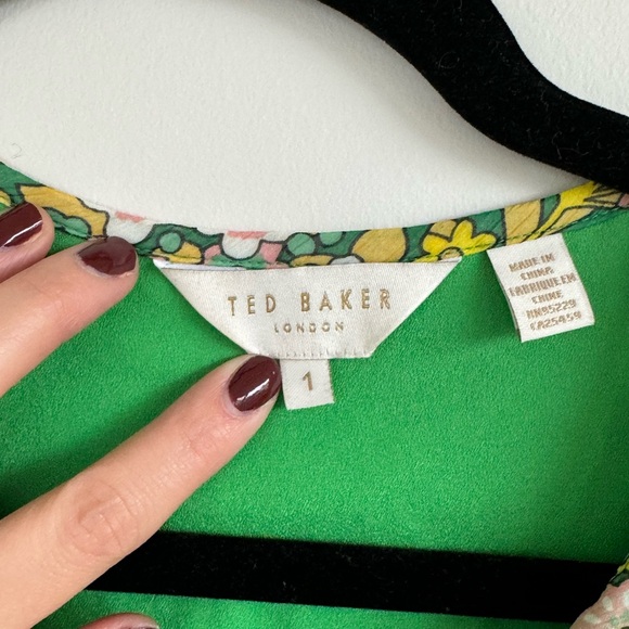 Ted Baker Green Dress - Picture 2 of 2